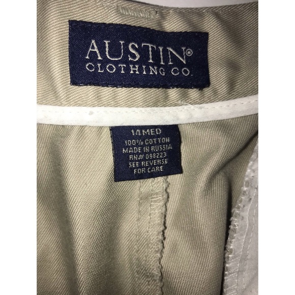Austin Clothing Co. khaki pants size 14 - Picture 3 of 3